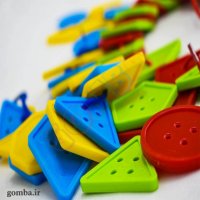 اسباب بازی چفتو نخ و مهره( نخ کردنی)کودک