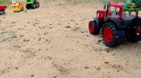 تراکتور یدک کش - ماشین اسباب بازی در ماموریت جاده ای