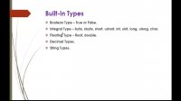 C# Beginner to advanced - Lesson 4 - Built in types