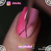 دیزاین با لاک ژل♥️💅