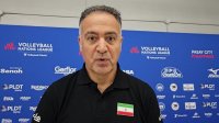 صحبت‌های پیمان اکبری سرمربی تیم ملی والیبال ایران پس از دیدار مقابل فرانسه