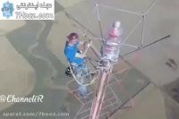 شغلی واقعا خطرناک!! شما اگر جاش بودید اینکارو میکردین؟
