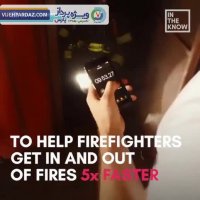 C-THRU کلاه ایمنی آتشنشانی ساخته شده با فناوری واقعیت افزوده