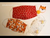 آموزش کشیدن الگوی ماسک پارچه‌ ای