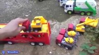ماشین بازی کودکان - عبور سنگ از رودخانه
