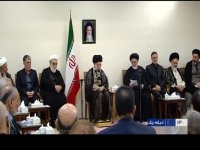 دیدار مسئولان و دست‌اندرکاران حج با رهبر انقلاب