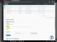 آموزش ساخت پایگاه داده در سی پنل