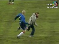 تکل زیبای دروازبان بر روی تماشاچی