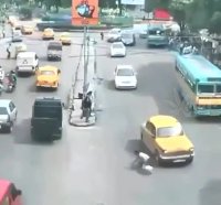 یک تصادف کاملا عادی در هند