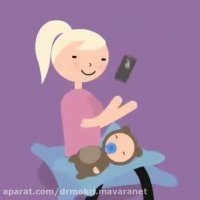 انیمیشنی از دسته گل به آب دادن مادرانه