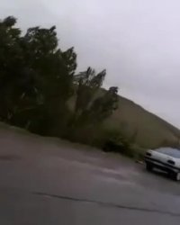 اصابت صاعقه به زمین