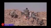 نابودی داعشی‌ها پس از درگیری با ارتش سوریه در قلمون