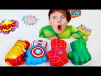 آدریانا و علی: چالش کودکانه و بامزه لباس های مختلف ابر قهرمانان