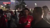 ازدحام هواداران معترض پرسپولیس پشت در ورزشگاه بن زاید