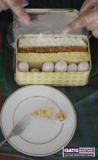 معرفی شیرینی سه لوز با قطاب یزدی