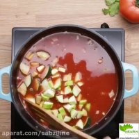 طرز تهیه سوپ سبزیجات خوشمزه - سبزی لاین