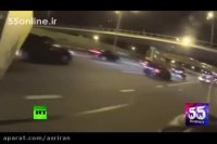 وقتی موتورسواری در مسکو، مردی را از خودکشی منصرف می کند