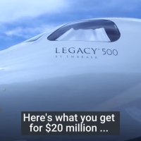 جت 80 میلیاردی "Embraer Legacy 500"