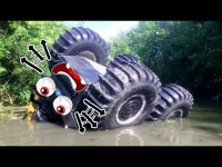 کلیپ جالب ماشین های افرود در موقعیت های سخت #117