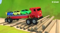 کارتون ماشینها : مبارزه مانستر تراک بزرگ با حمل ماشین ها