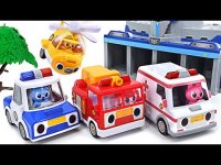 برنامه کودک ماشین پلیس آتش نشانی و آمبولانس