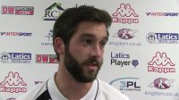 REACTION: Double goal scorer Will Grigg on 5-0 win over Colchester United