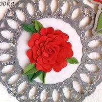 تزئین اتاق خواب با گل رز