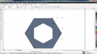 Polygon logo design in corel draw