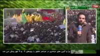 ارتباط زنده تصویری شبکه قرآن با نجف آباد محل خاکسپاری شهید #محسن_حججی