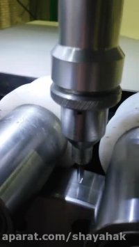 دستگاه حکاکی روتاری(دوار) مناسب قطعات گرد و دوار ، فلنچ ،لوله،اتصالات،سه راهی ،زانویی  بدون نیاز به کامپیوتر SHAYAHAK.COM