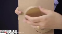 فیلم آموزش ساخت گاوصندوق کاردستی با کارتون - 2