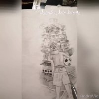 اموزش طراحی سیاه قلم پرتره