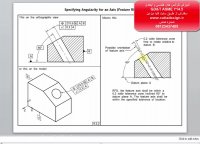 آموزش تلرانس های هندسی و ابعادی