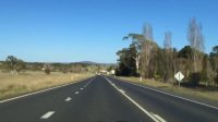 Hyperlapse drive to the snowy mountains part 1