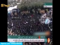 مراسم تدفین و خاکسپاری شهید محسن حججی