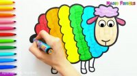 نقاشی گوسفند