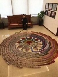 جالبترین دومینویی ک تاحالا ساخته شده