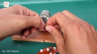 How to make power electricity free energy using Motor with magnets - School project DIY 2018