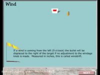 کلیپ توضیحات پایه در خصوص اثرات باد بر پرتابه