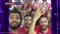 شادی بازیکنان پرسپولیس بعد از چهارمین قهرمانی