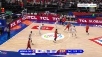 خلاصه بسکتبال ایران - اسپانیا