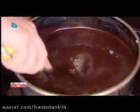 طرز تهیه "کرم پودینگ شکلاتی" به روش بسیار خوشمزه _آموزش تصویری