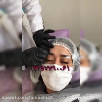 آموزش لیفت ابرو با نخ