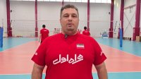 ایمان شاهمرادزاده مربی تیم ملی والیبال نوجوانان ایران
