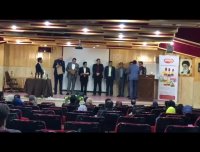 تقدیر از دبیر علمی کنفرانس فروش بهزاد حسین عباسی