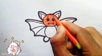 آموزش نقاشی برای کودکان - قسمت 54 - خفاش
