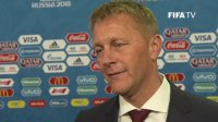 Heimir HALLGRIMSSON - Iceland - Final Draw Reaction