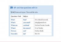 American English File starter درس دوم قسمت a