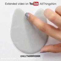 آموزش آینه به شکل گربه