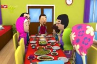 آموزش آداب غذا خوردن در جمع برای کودکان